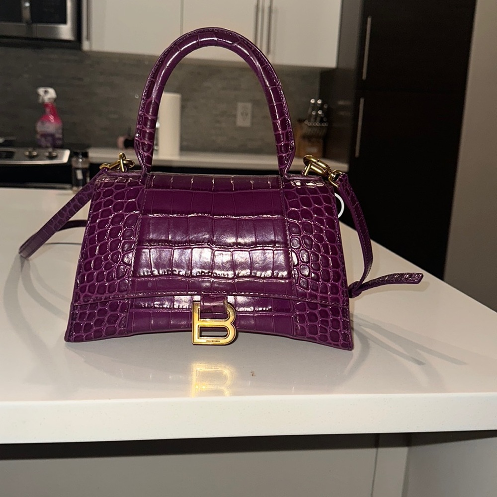 Balenciaga small hour glass bag